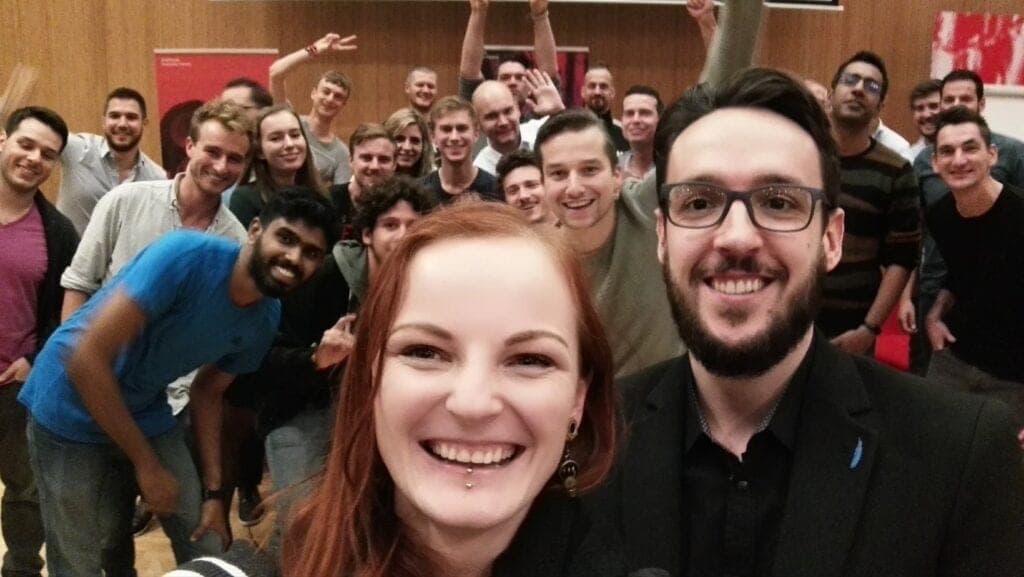 Mike and Euvie at Portal.Place