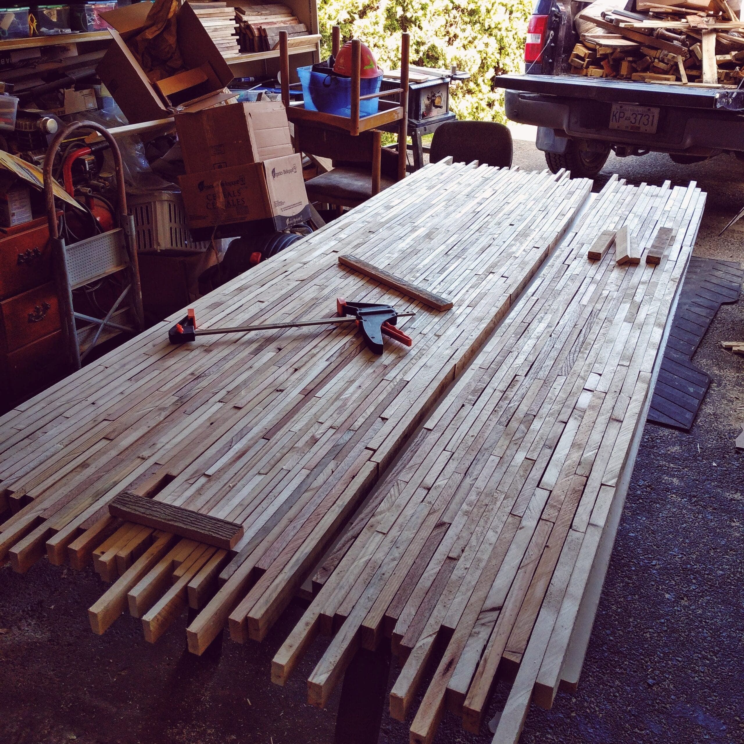 Building at the village